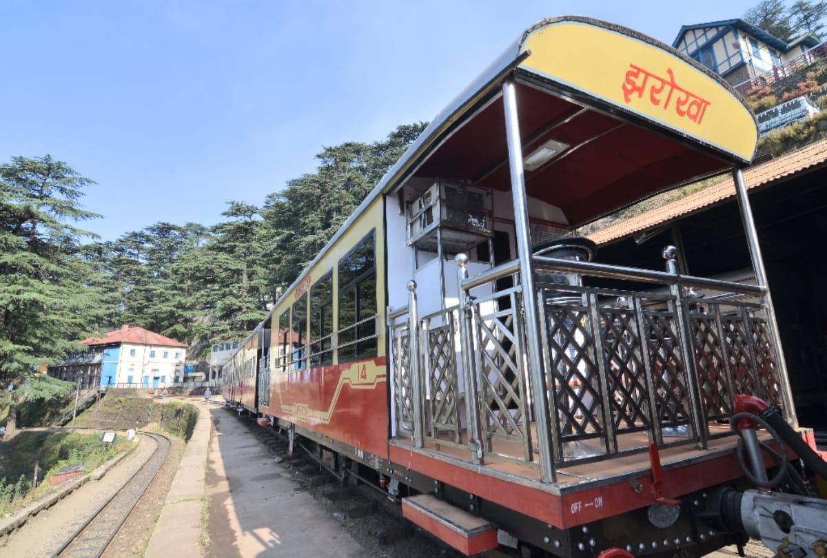 kalka shimla train: booking for rail motor car started