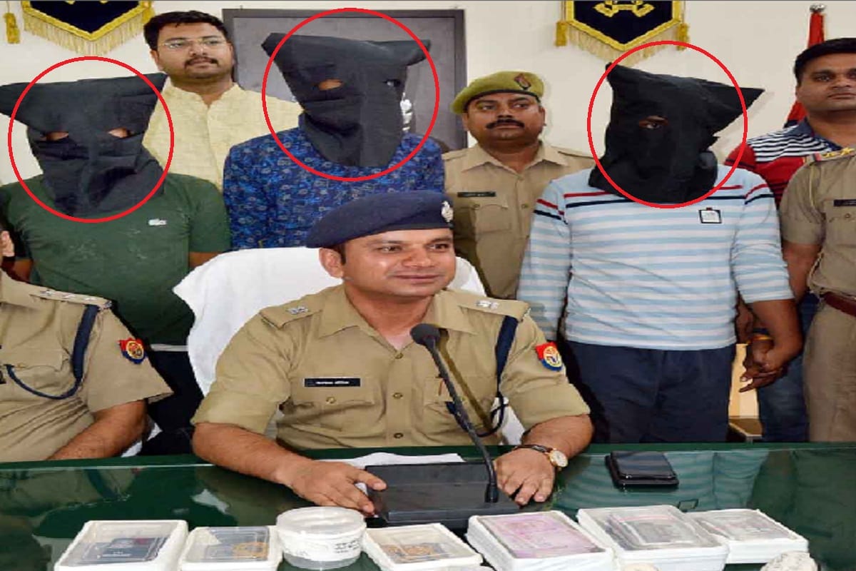 Muzaffarnagar police arrested three robbers