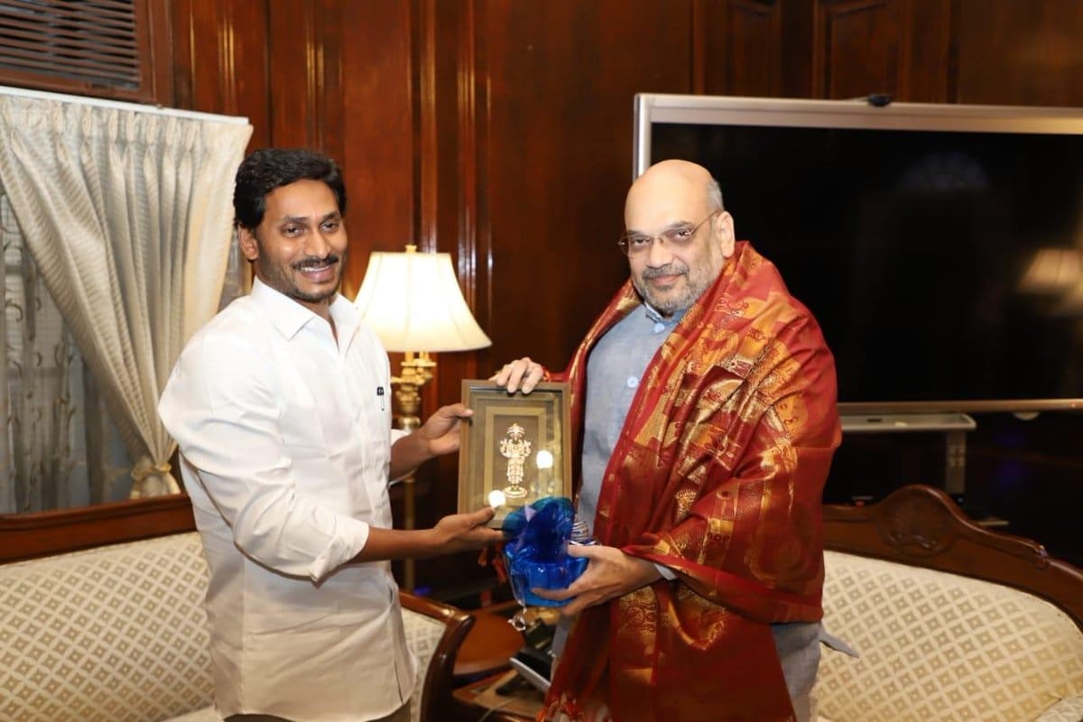 Andhra Pradesh CM Jaganmohan Reddy met Home Minister Amit Shah about Niti Aayog meeting