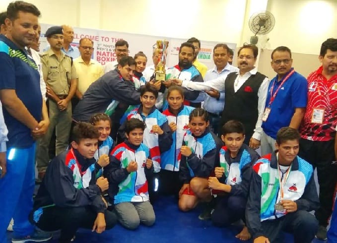 SSCB champions in Haryana and men's section in women's section