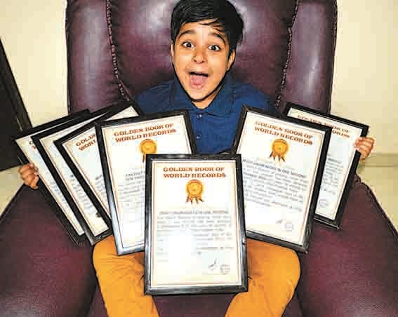 DEVAGYA GOT SEVEN WORLD RECORD