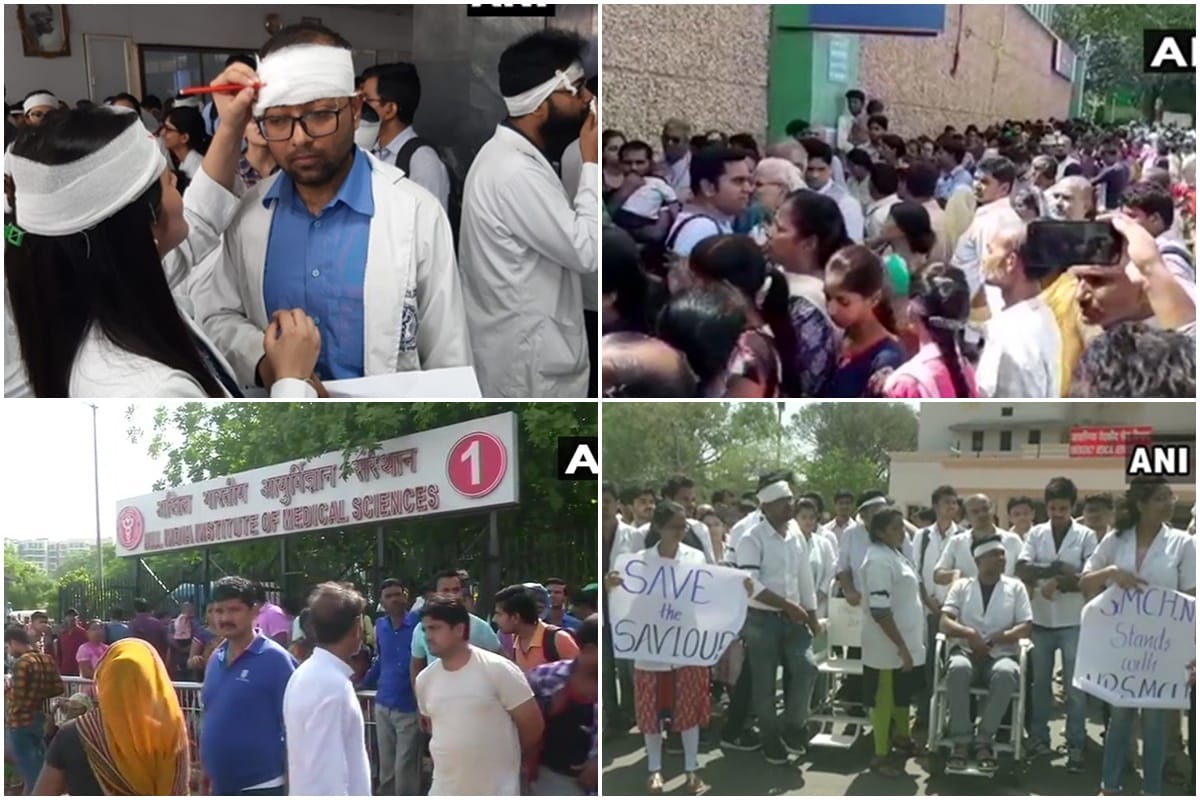 doctors strike live: OPD services are crippled, emergency services will be open