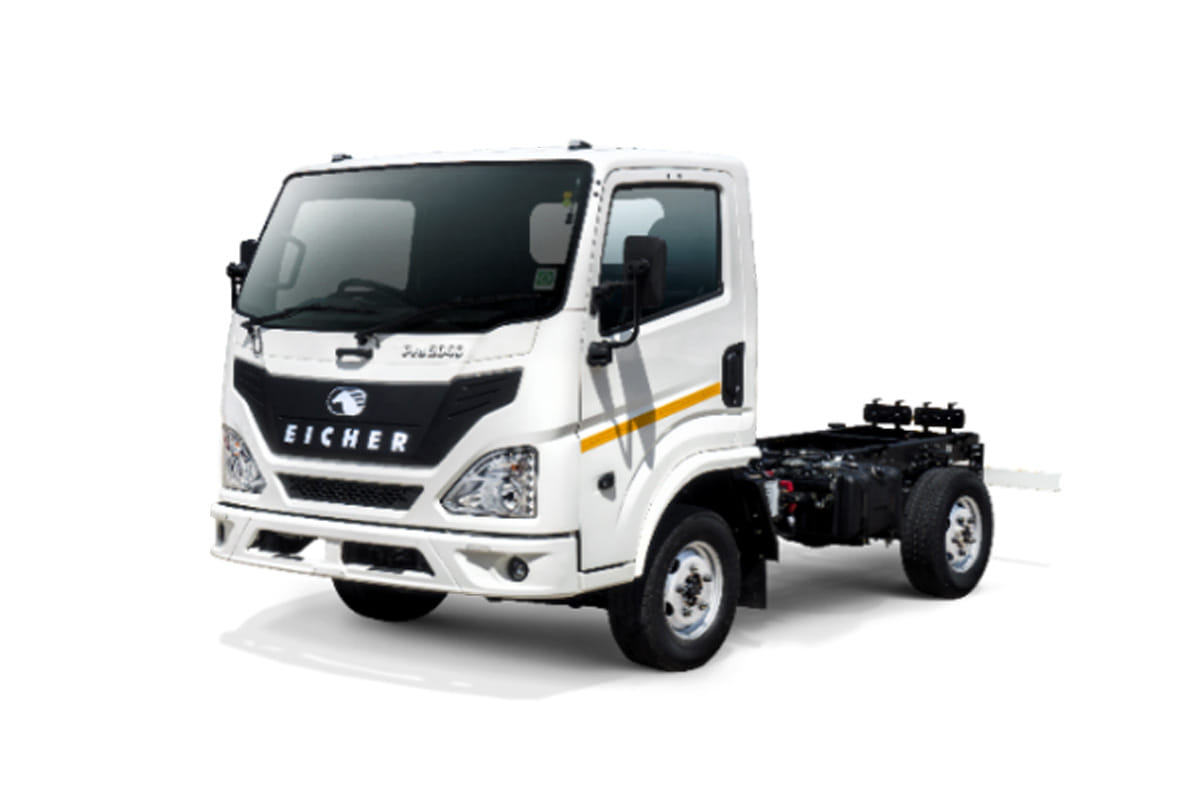 Eicher unveils indias first BS6 CV range light duty trucks