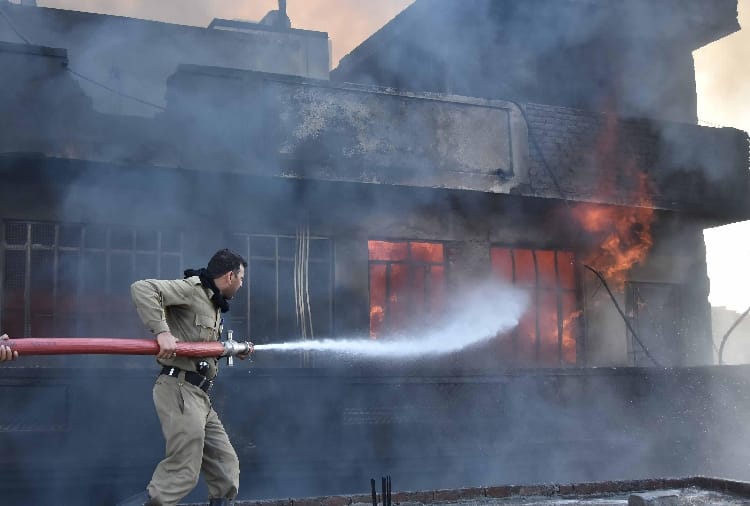 Fire Breaks Out at 3 Garment Factories in Ludhiana