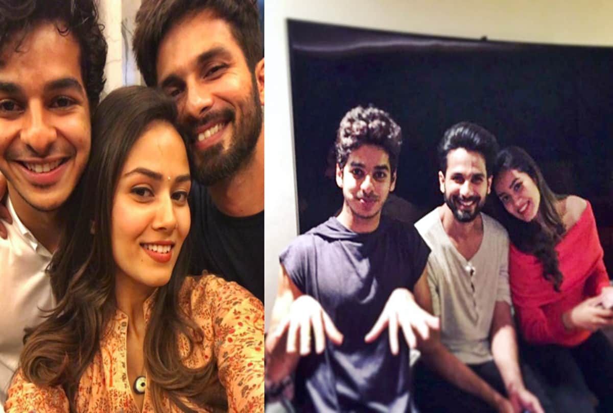 Mira Rajput Shared Shahid kapoor 16 year Throwback Photo ishaan Khatter Comment is hilarious