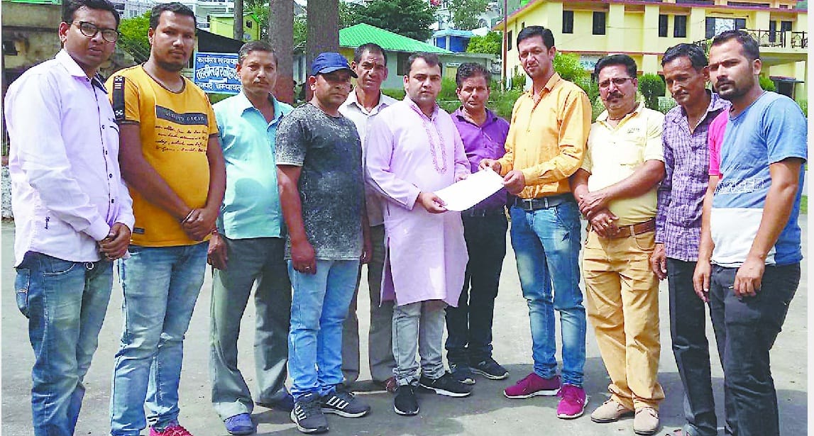 Villagers given memorendum