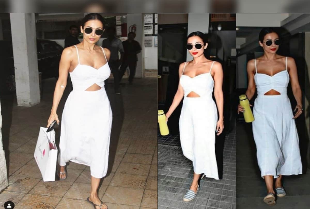 Malaika Arora repeats her white dress photos viral