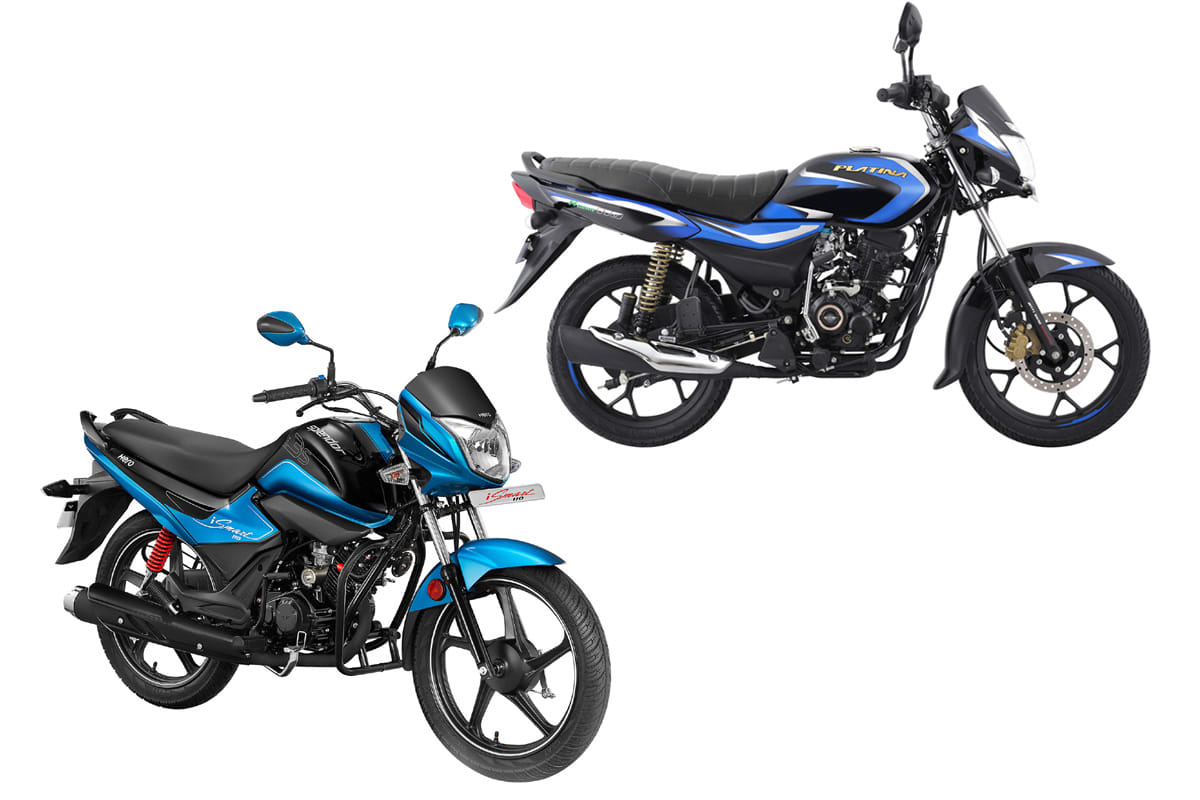 Platina 110 H-Gear Vs Splendor iSMART which one is best bike in india
