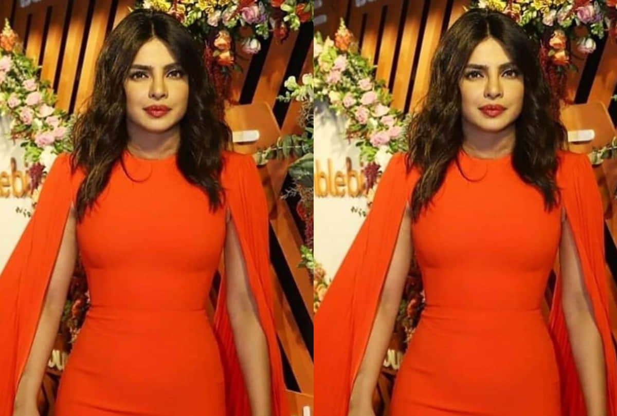 Priyanka wore saffron bodycon people put Modi slogans