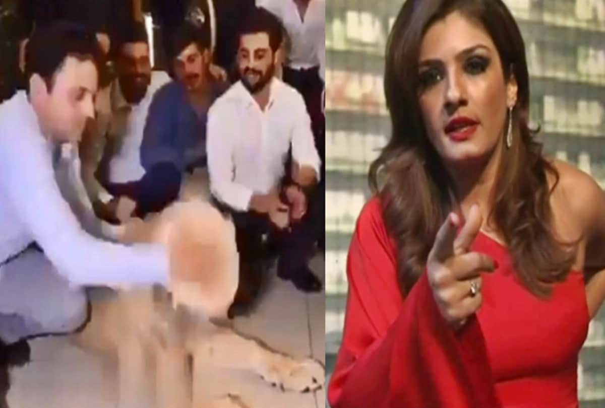 Raveena Tandon has expressed her anger on the viral video of a lion on social media