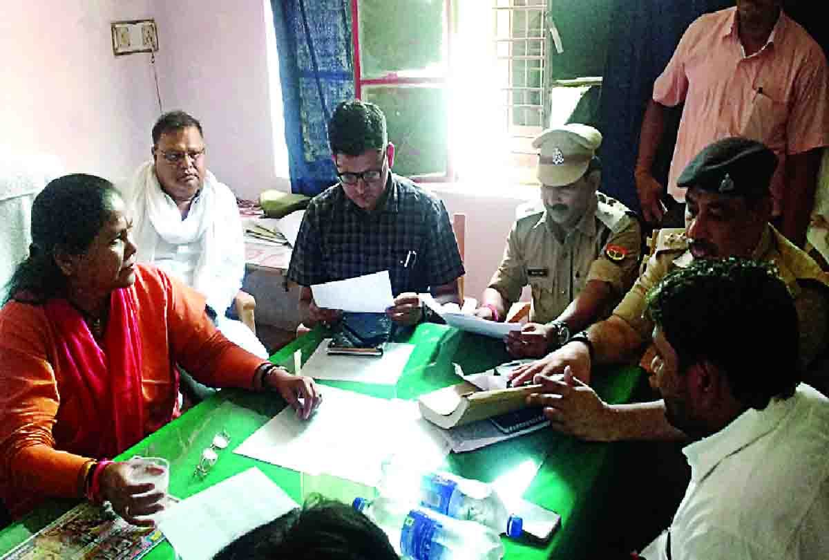 sadhvi niranjan jyoti in police station for 4 hours