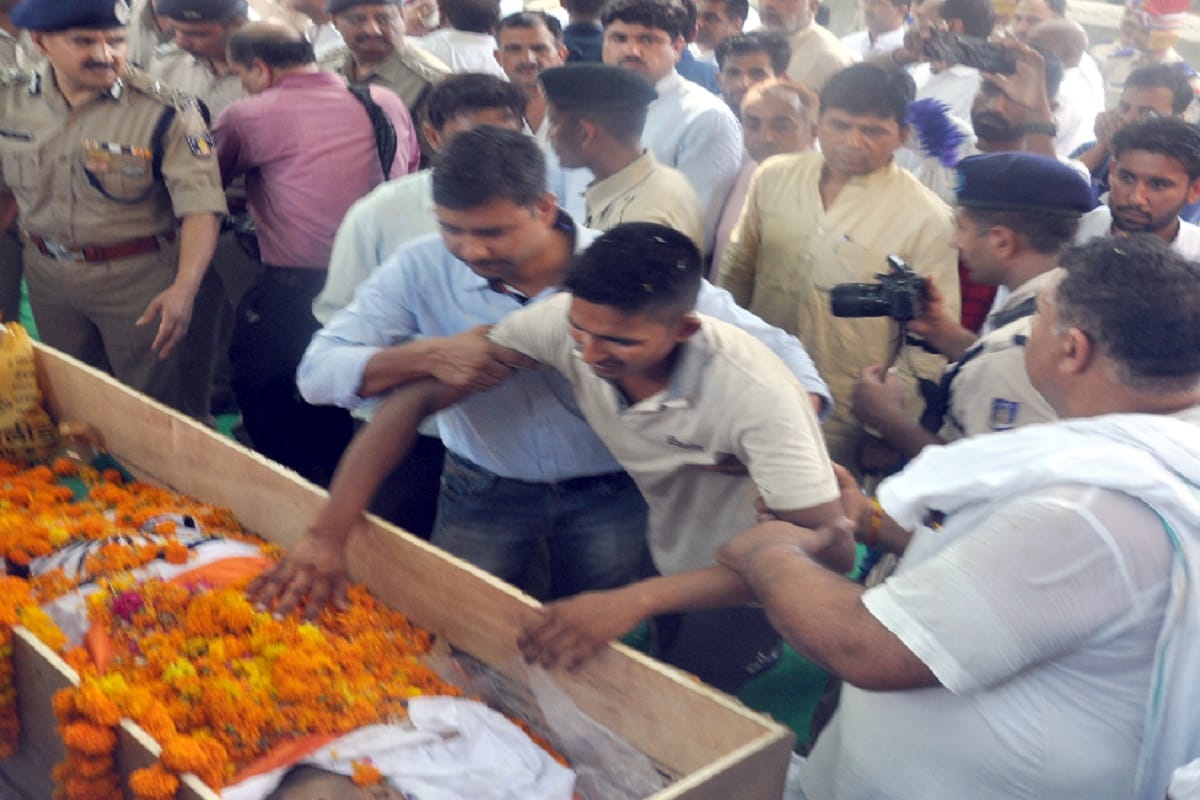 Martyr Satendra Kashyap wife says where did you leave me