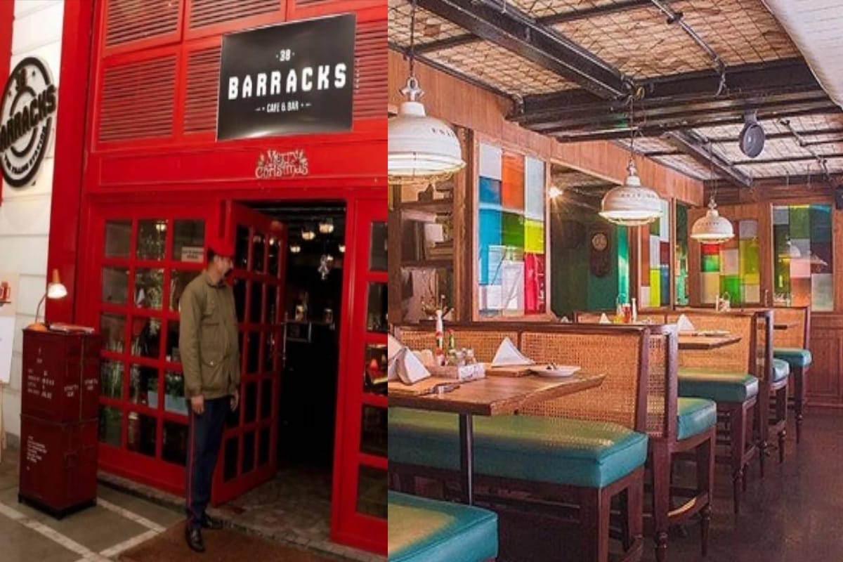 Lal Qila Airport of Meerut, 38-Barracks in connaught place, amazing theme restaurant in delhi NCR