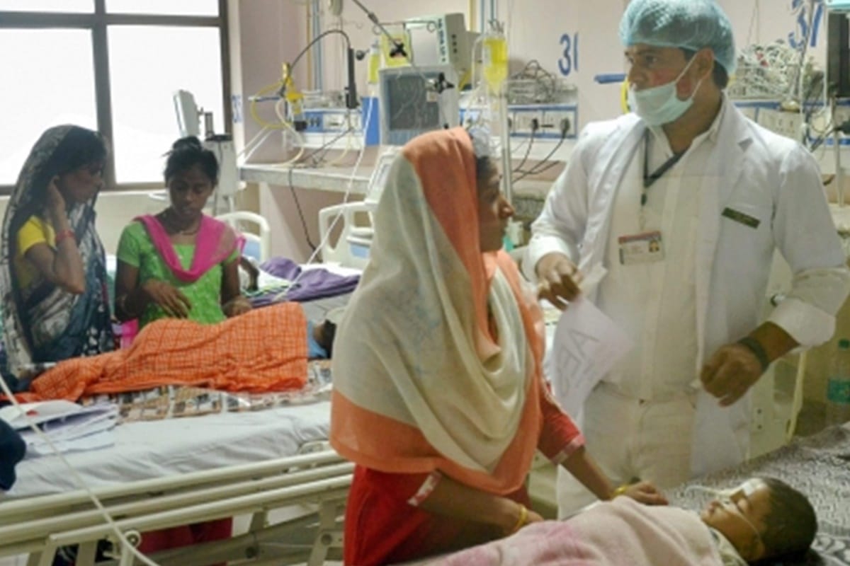 One more child died of brain fever in SKMCH hospital in Bihar
