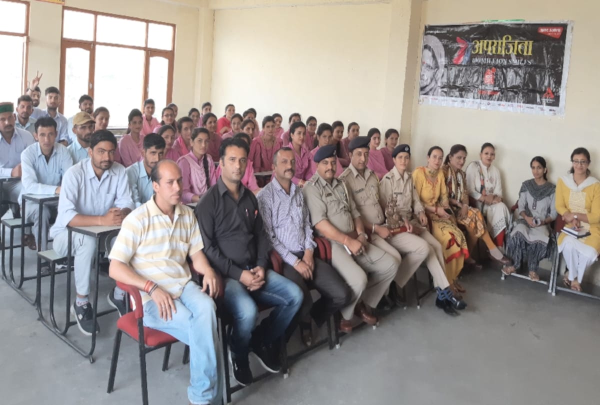 Aparajita 100 Million Smiles programme in BEd College Rajgarh sirmour