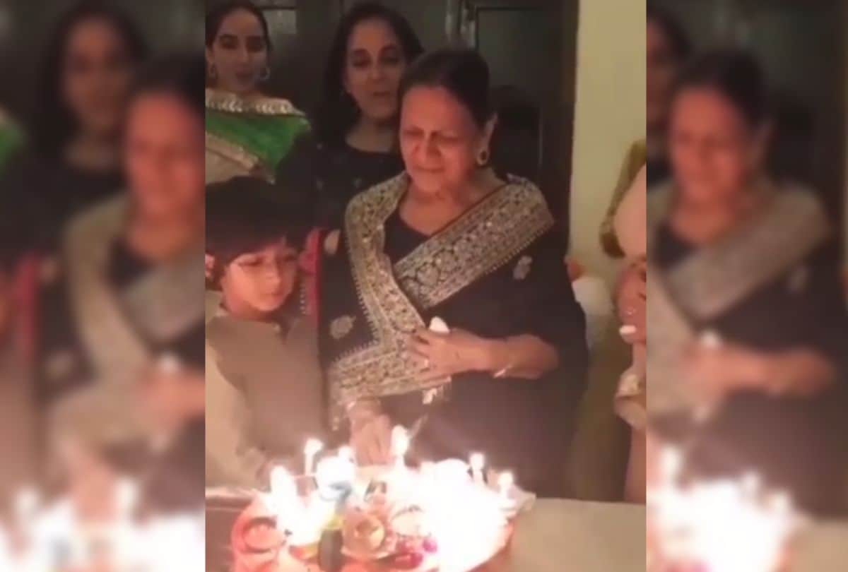 aamir khan son azad rao khan celebrate grandmother birthday