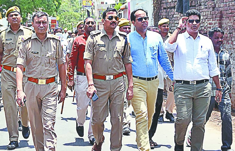 Dairy drained in Patel Nagar three hours commotion