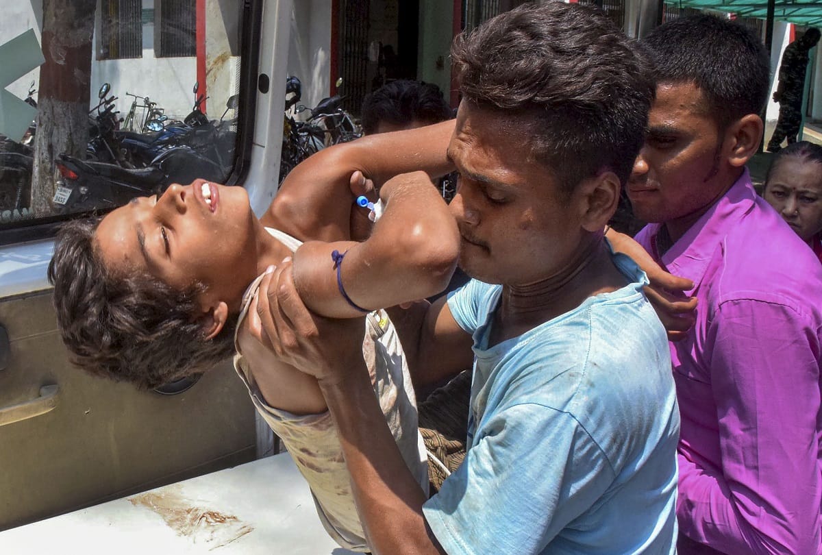 treatment stop of doctor Strike, 128 dead children's 