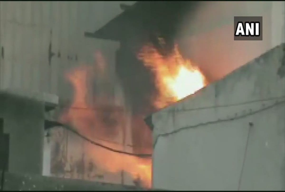 Meerut Fire broke out in a pesticide factory