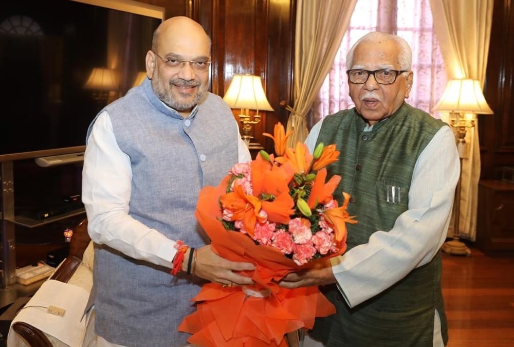 Governor ram naik meets to Amit Shah.