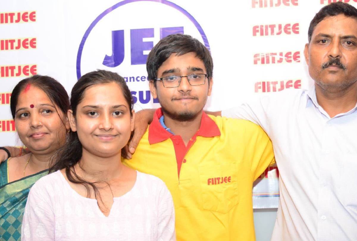 students selected in JEE-advance from lucknow