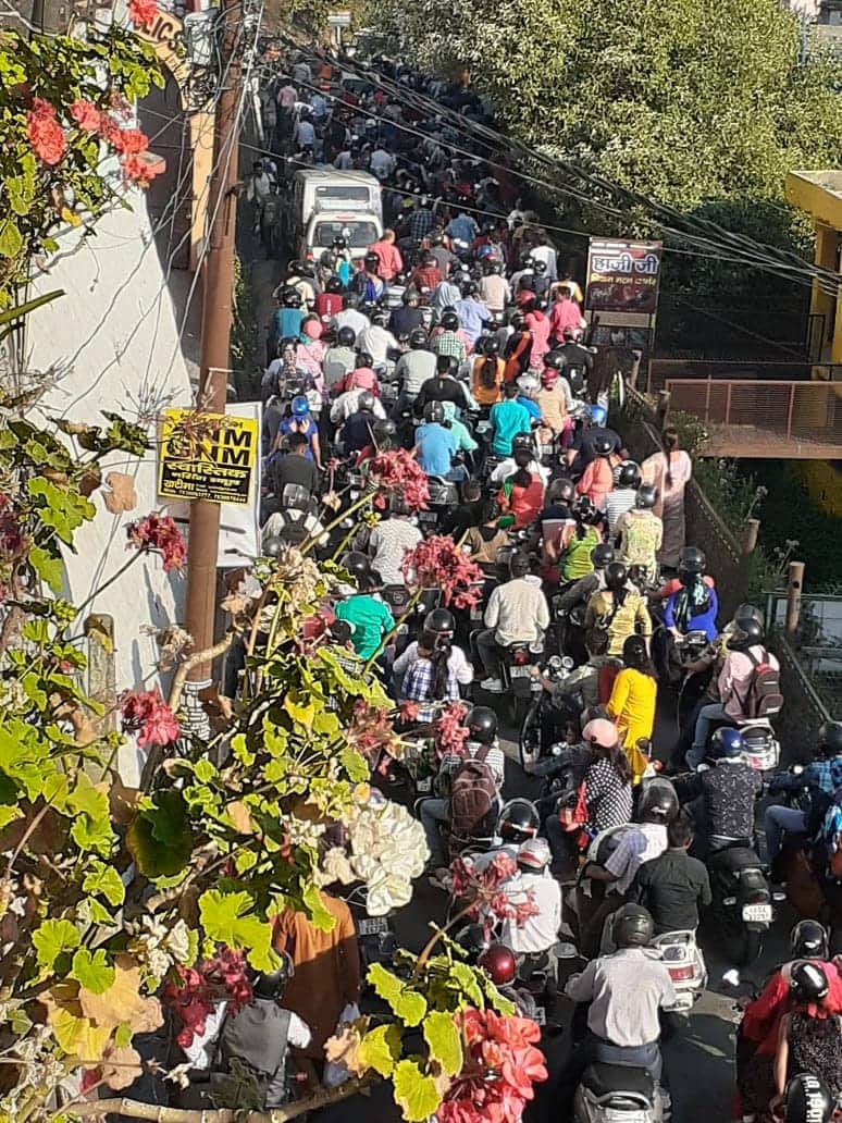 Neem Karoli mela today in kainchi dham bhowali nainital huge devotee see photos