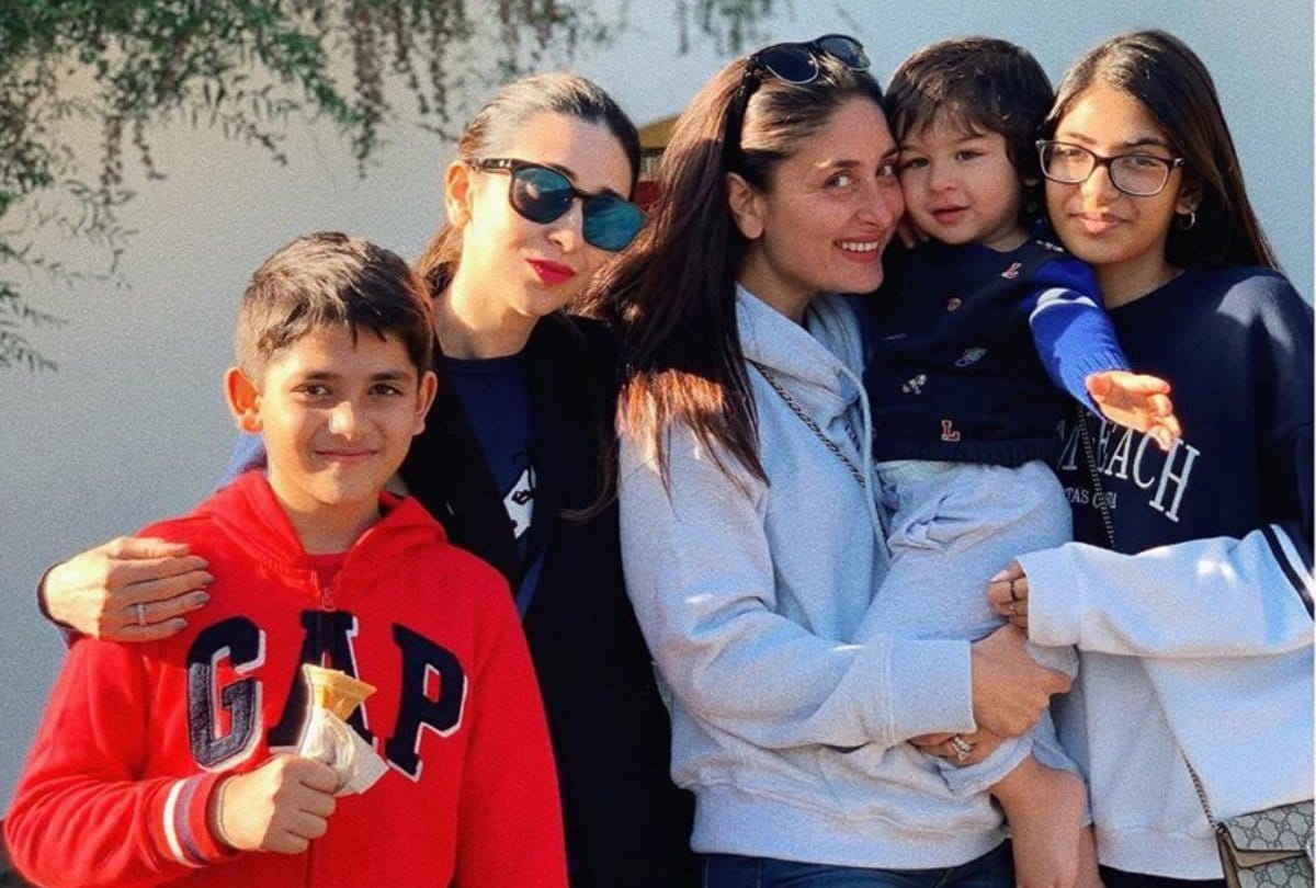 Karisma Kapoor congratulates sister Kareena Kapoor Khan on second baby with unseen photo from their childhood
