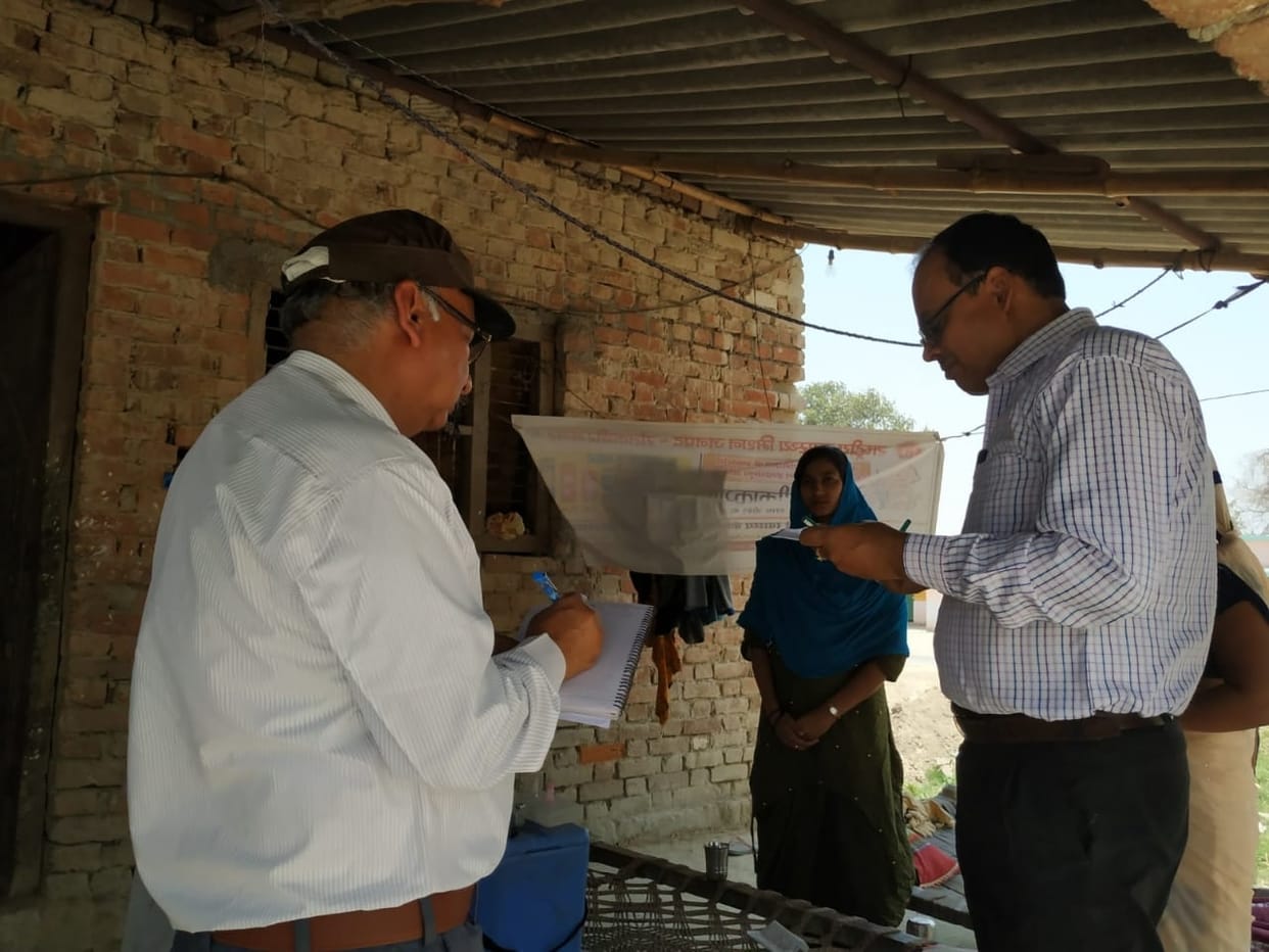 सीएमओ ने निरीक्षण किया