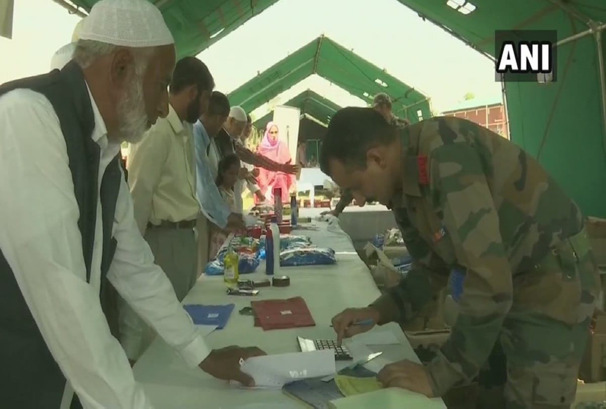 Army organised a rally for ex-servicemen in Srinagar 