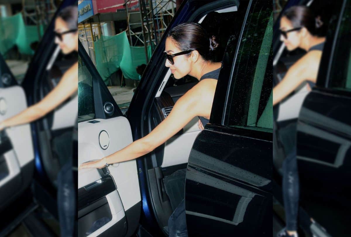 malaika arora again spotted outside a hospital