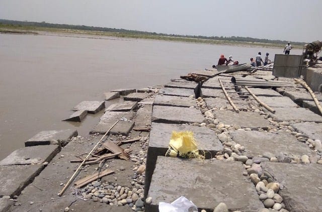 Rural concerns worried due to rising water level of Gandak river