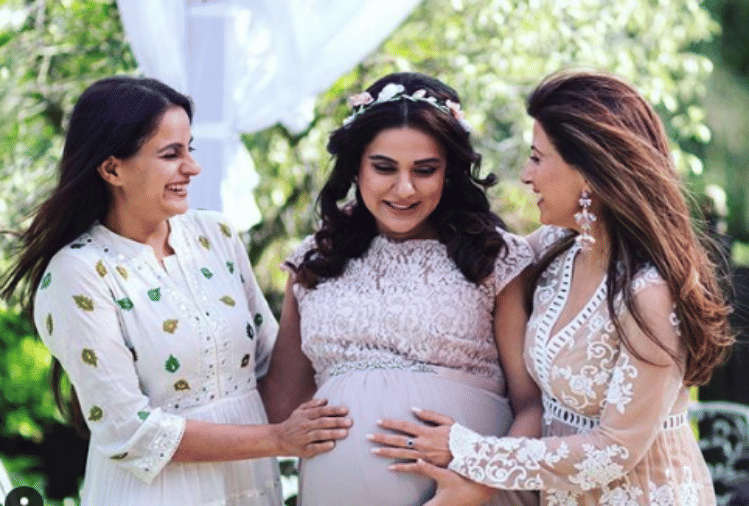 tv actress sara arfeen khan baby shower in london