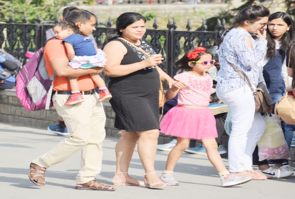 more tourist reached in shimla dharamshala dalhousie on weekend