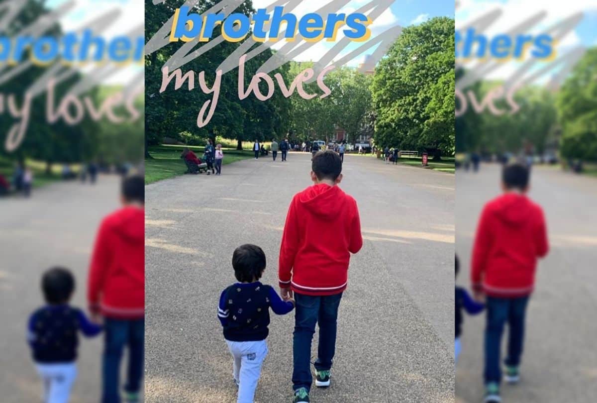 Taimur Ali Khan tattoos in this latest click from his London vacation
