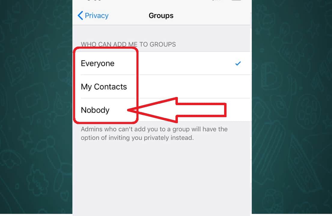 How to stop someone to add you in whatsapp group, know step by step
