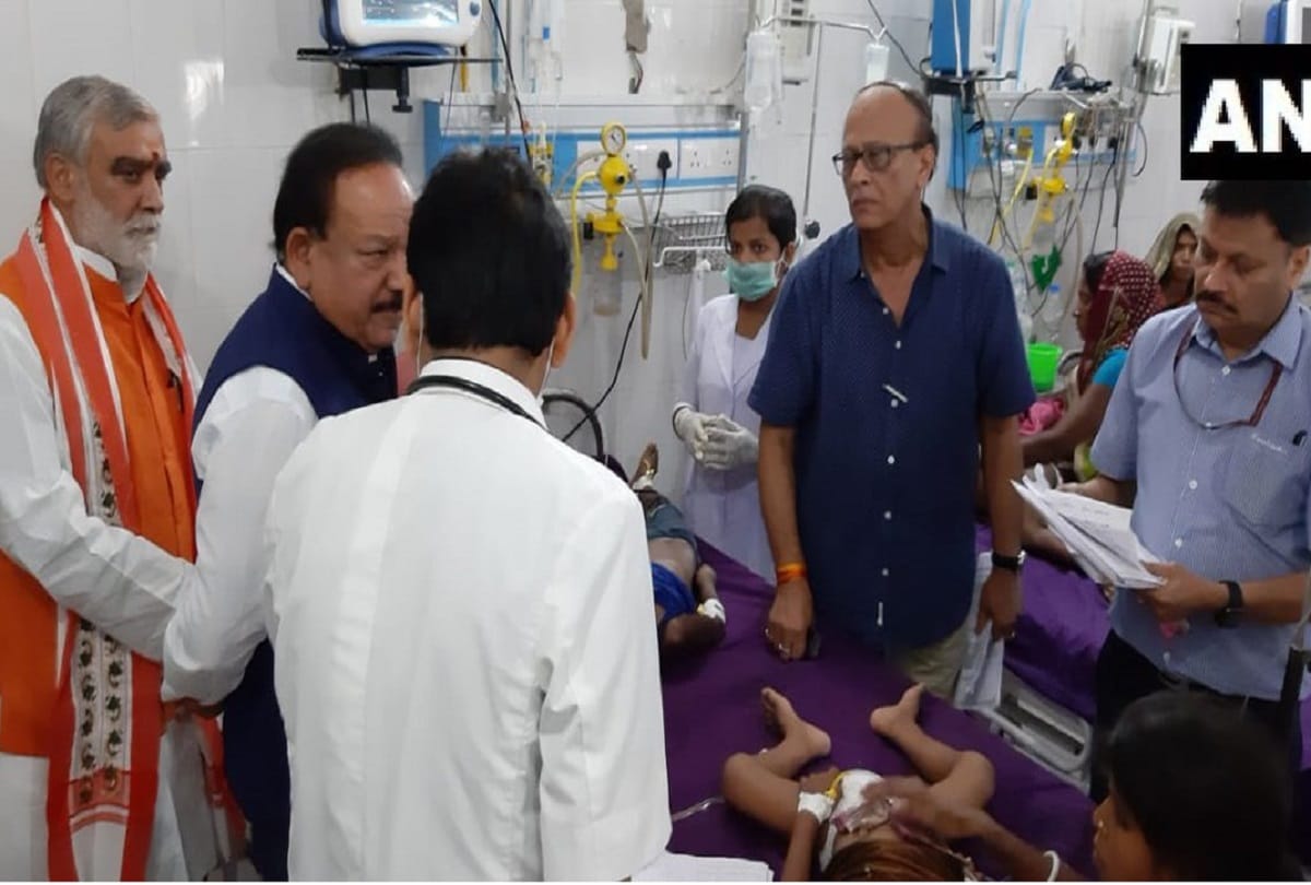 Live update: Death toll due to Acute Encephalitis Syndrome rises, Health Minister Dr Harshwardhan