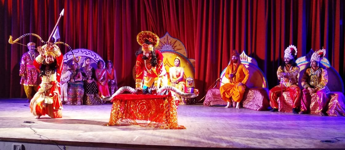 Kumaon Center at the Ramlila attraction at Crank Festival