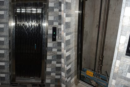 A lawyer died after falling in duct of a lift in Lucknow.