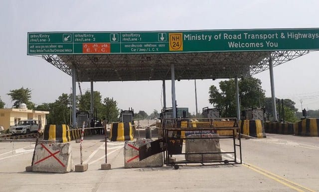 Today will be toll plaza