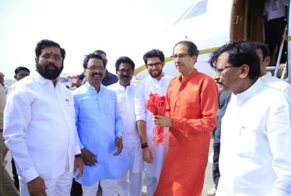 Udhav Thackeray ayodhya visit with his MPs