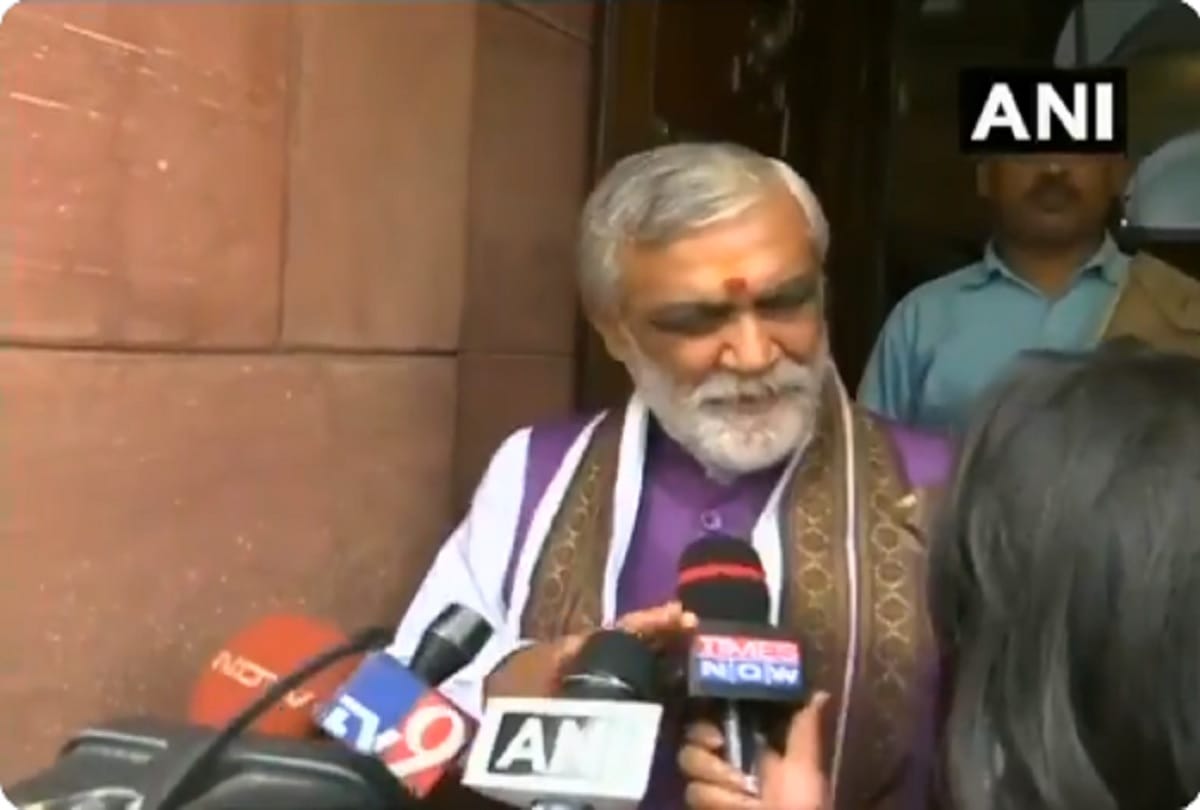 Bihar: Ashwini Kumar Choubey on reports of him sleeping during a media