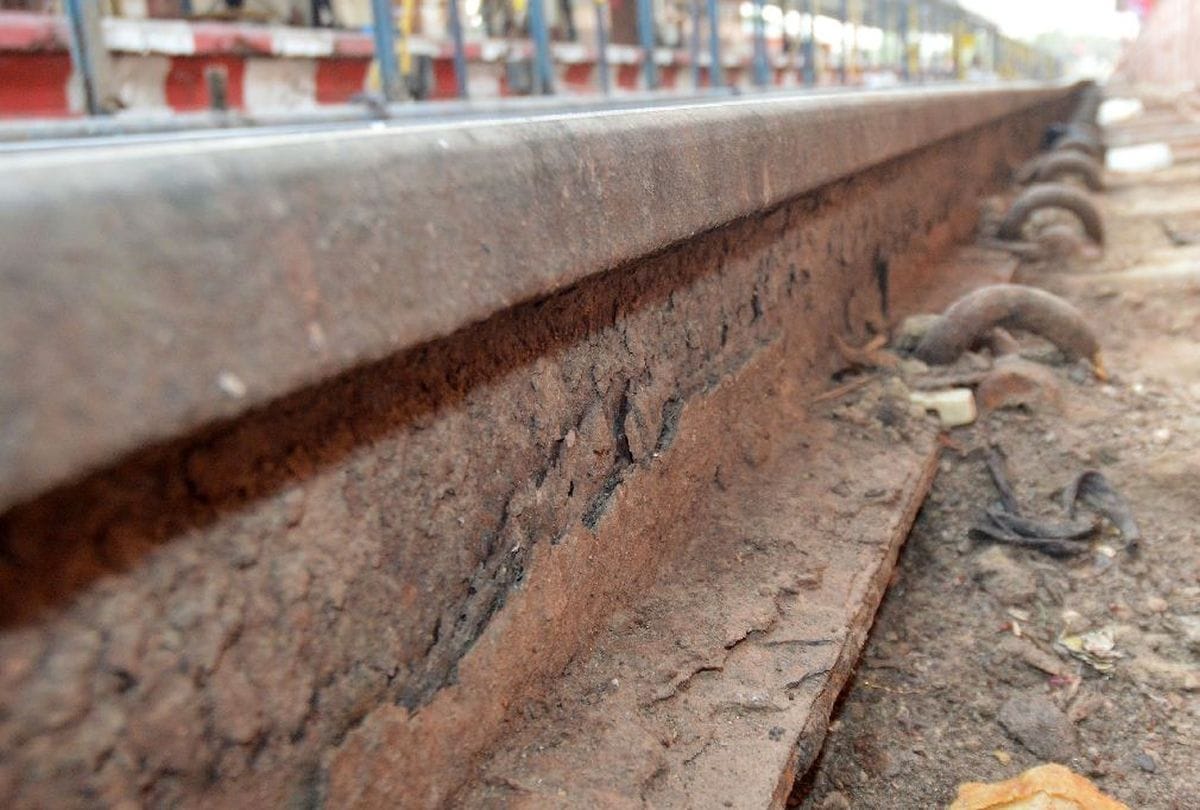 Train Running at rust Track included Gatimaan Express
