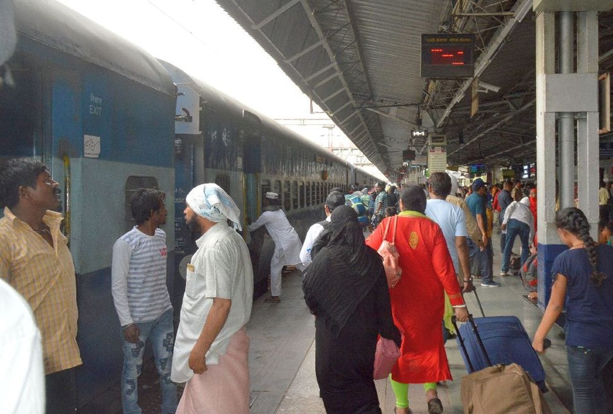 Train Running at rust Track included Gatimaan Express
