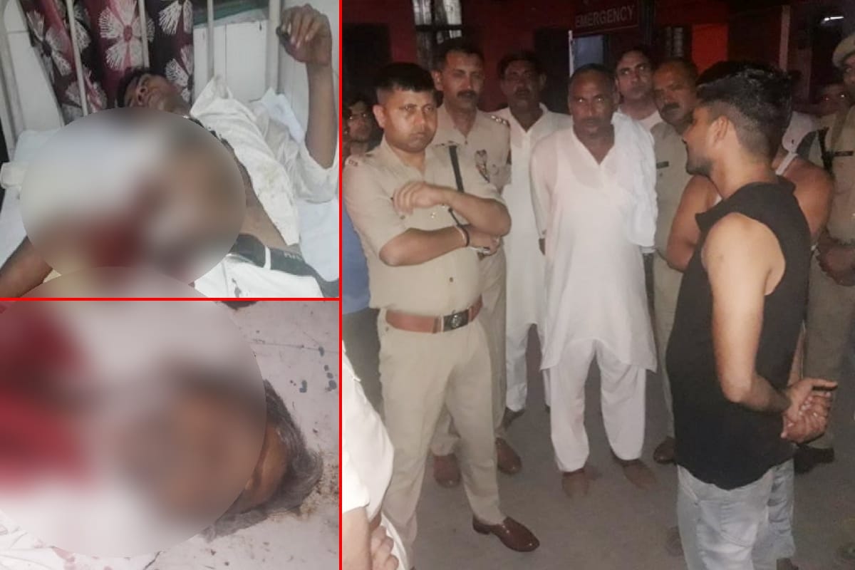 A man shot dead in panchayat at baghpat district and case registered against five accused