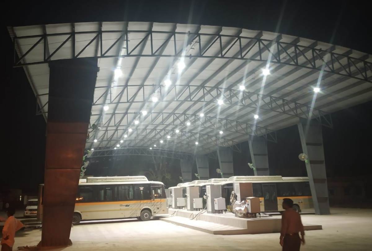 CM Yogi will inaugurate first electric city bus charging station on 25 june