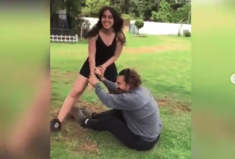 aamir khan daughter ira khan shares cute video says thanks dad
