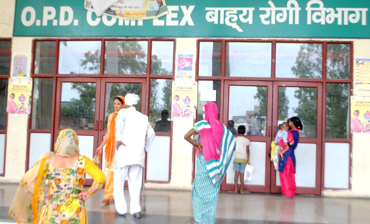 Patients roaming around for treatment