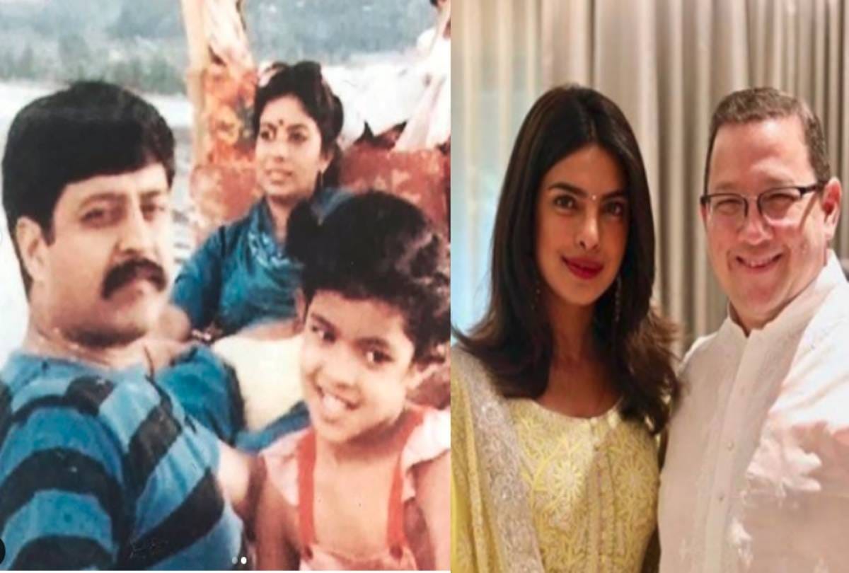 priyanka chopra share a photo with father and father in law