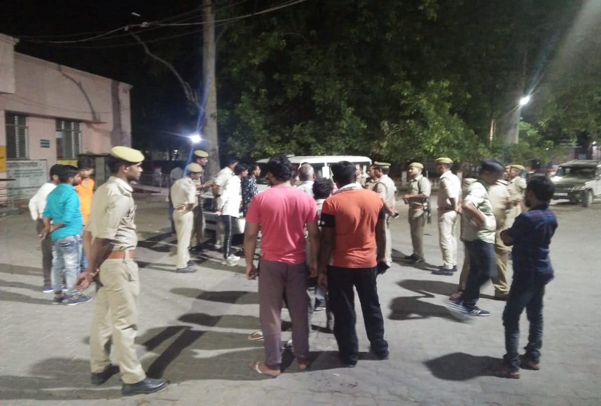 Two bikes collided in Bahraich