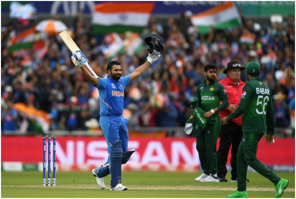 Rohit sharma slams 5th century in world cup 2019 breaks kumar sangakkara most centuries record